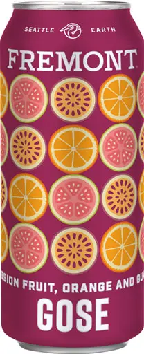 Fremont Passion Fruit, Orange And Guava Gose 16Oz Can 1