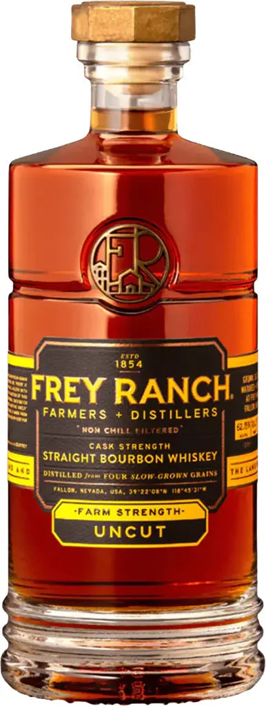 Frey Ranch Farm Strength Uncut Straight Bourbon Whiskey 750Ml 1