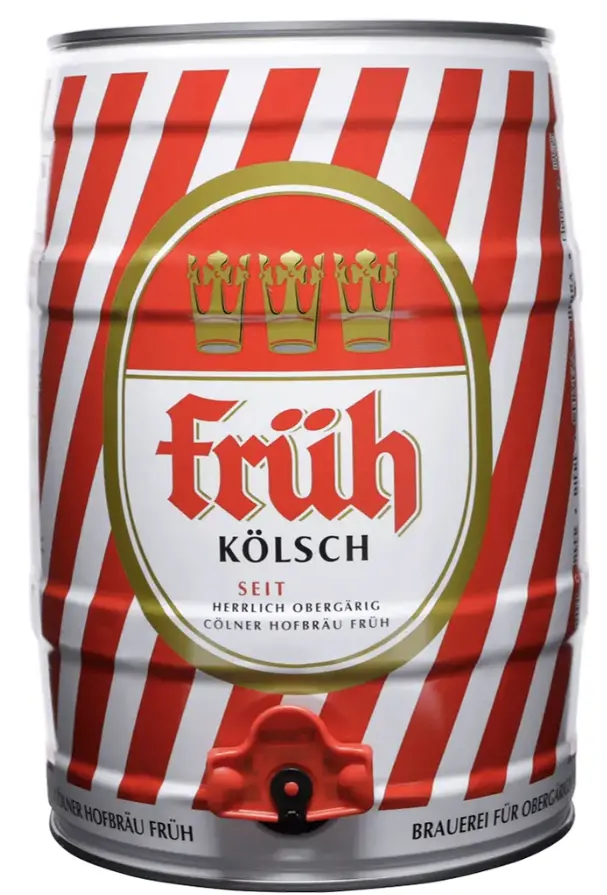 Fruh Kolsch 5L Mini Keg (In Store Pick Up Only) 1
