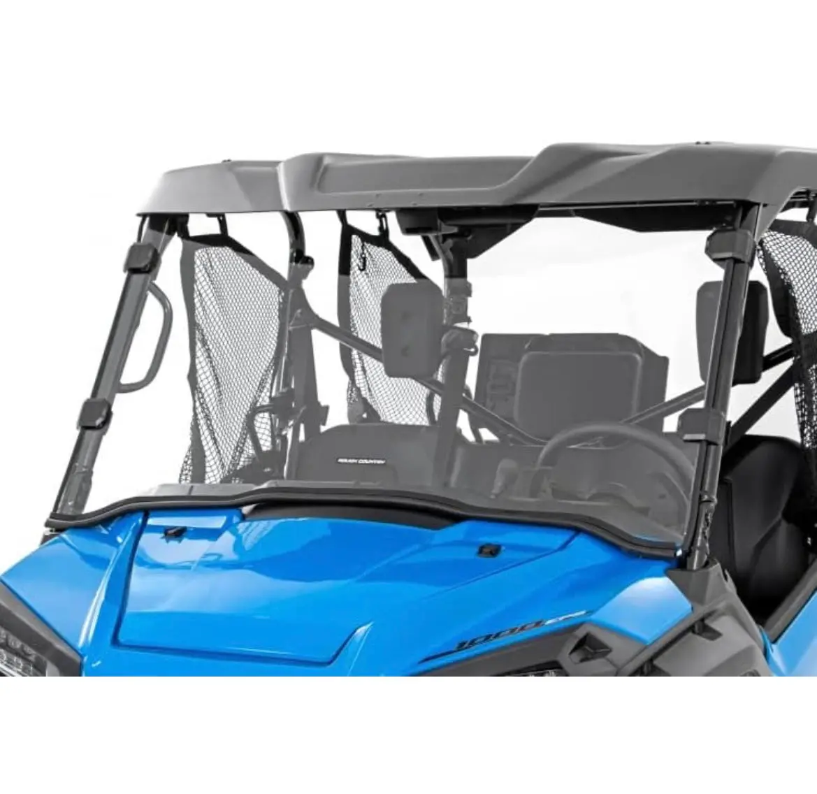 Rough Country Full Windshield For 2016-2022 Honda Pioneer 1000 1