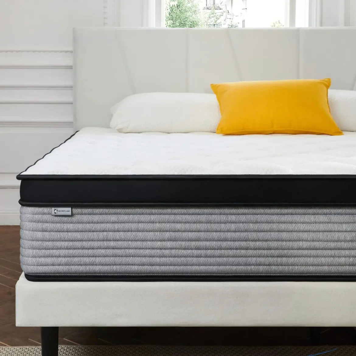 Secretland Full Mattress, 10 Inch Hybrid Memory Foam 1