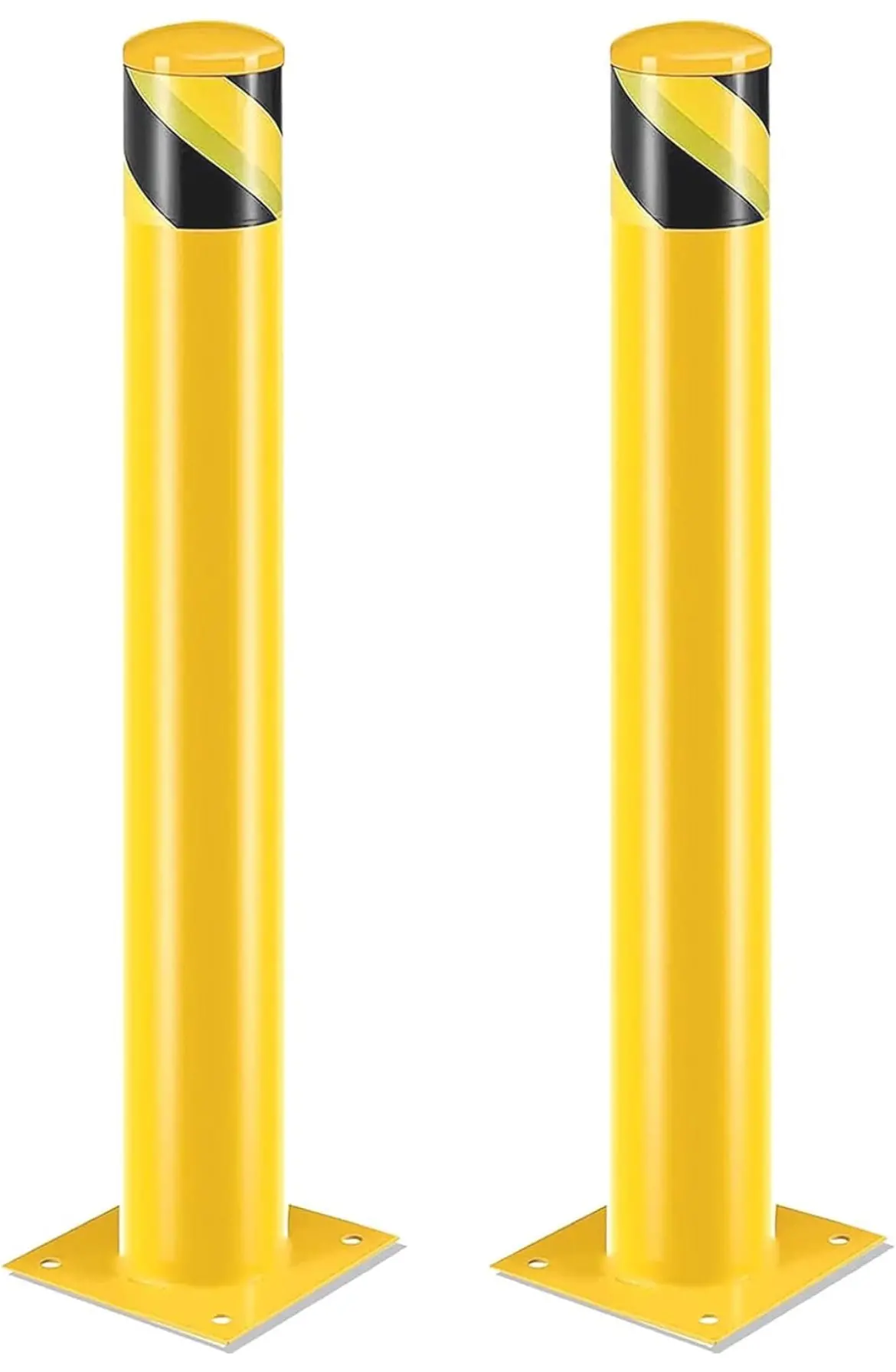 Aysiofdy Bollards Post｜Industrial Yellow 1