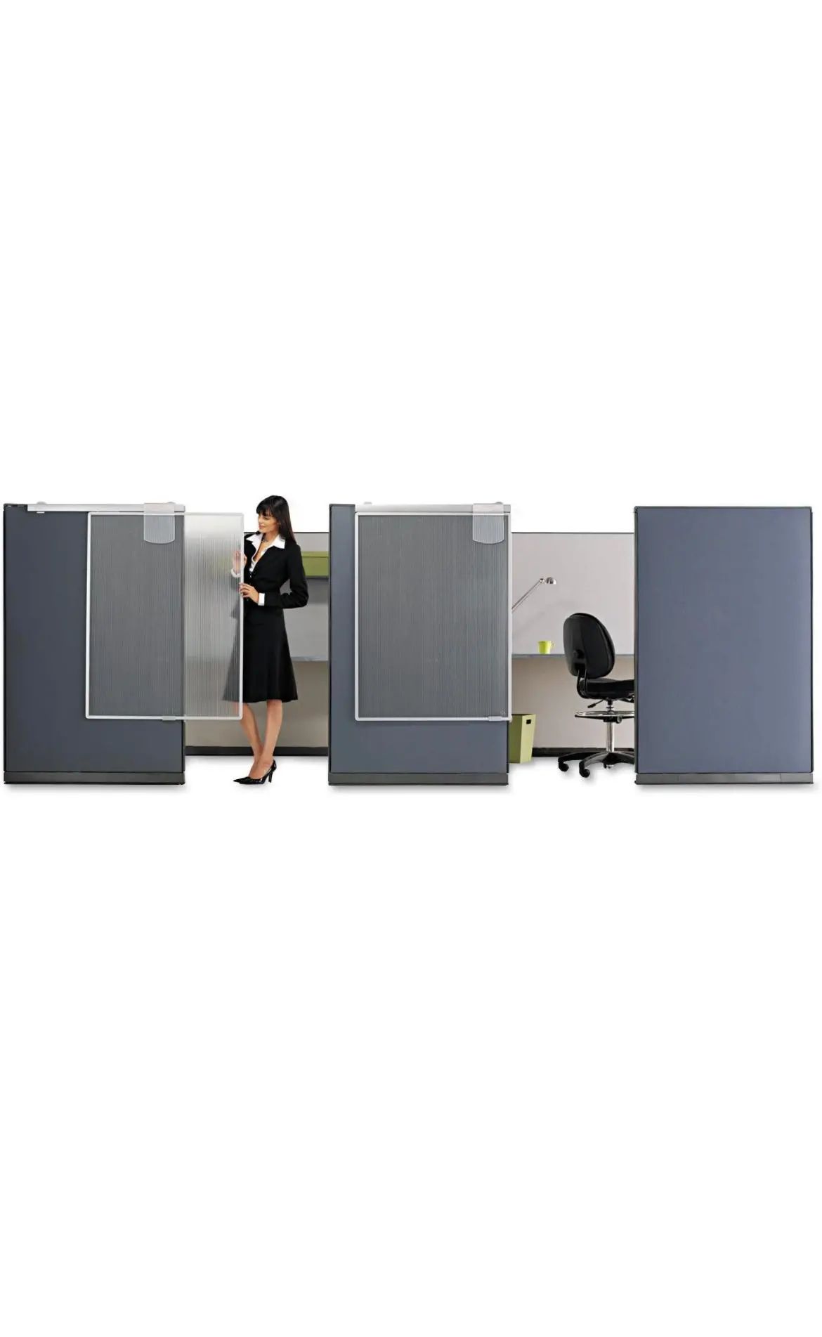 Quartet Workstation Privacy Screen 1