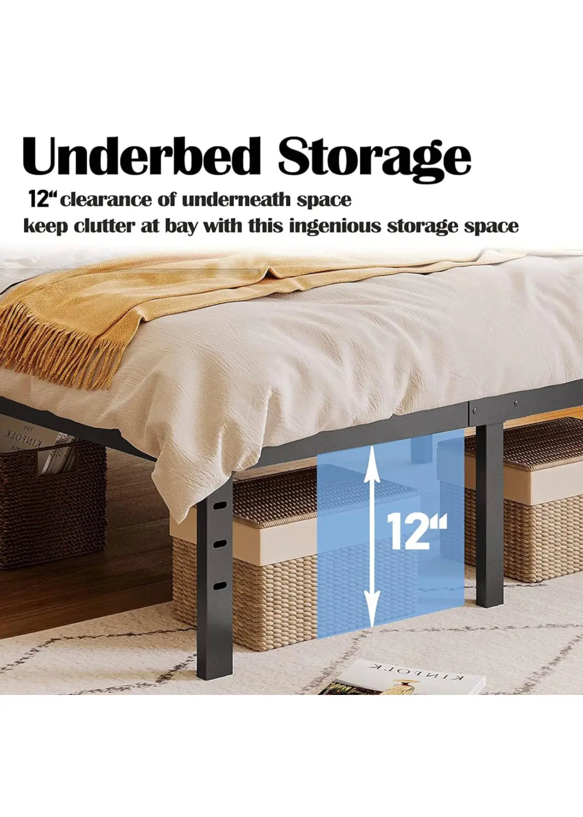 14In High Heavy Duty California King Bed 1