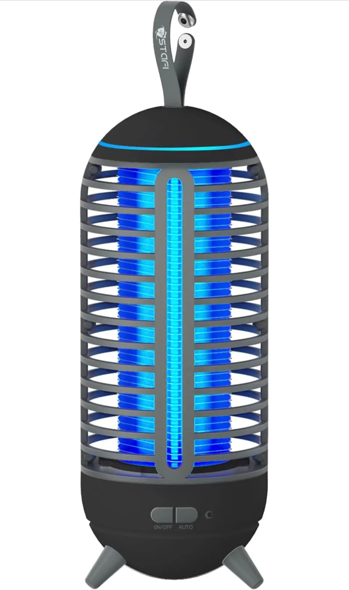 Stafi Bug Zapper Outdoor Wireless Mosquito Zapper Indoor Portable Camping Bug Zapper 2500Mah Electric Trap Ideal For Fly Traps (Black) 1