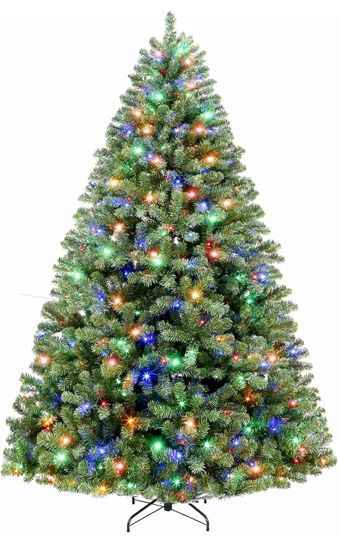 Hykolity 7.5 Ft Prelit Artificial Christmas Tree 1