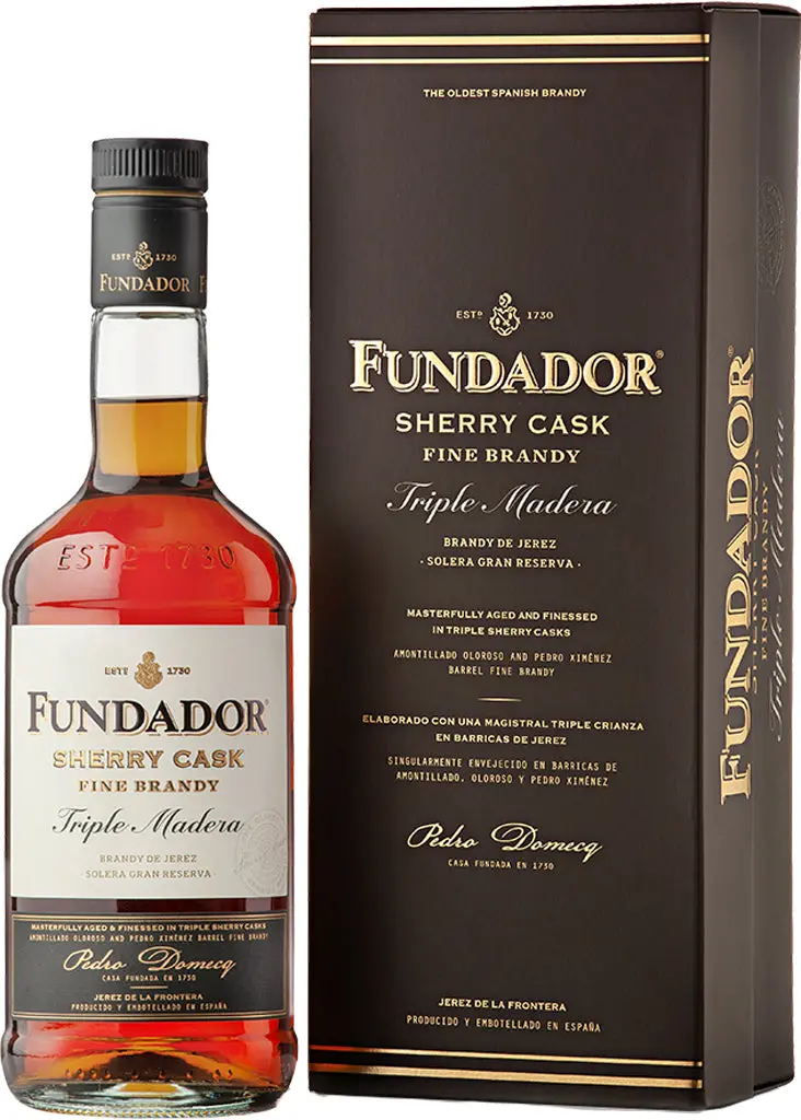 Fundador Solera Triple Madera Sherry Cask Brandy 750Ml 1