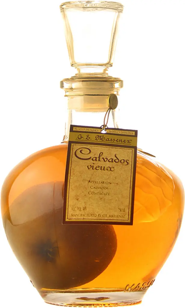 G.E. Massenez Pomme Calvados Apple In Bottle 750Ml 1
