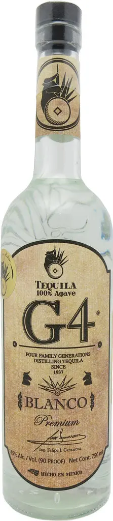 G4 Tequila Blanco De Madera 750Ml 1