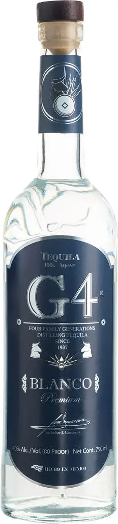 G4 Tequila Blanco 750Ml 1