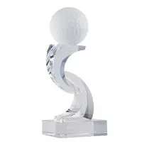 Crystal Golfball Stand 1