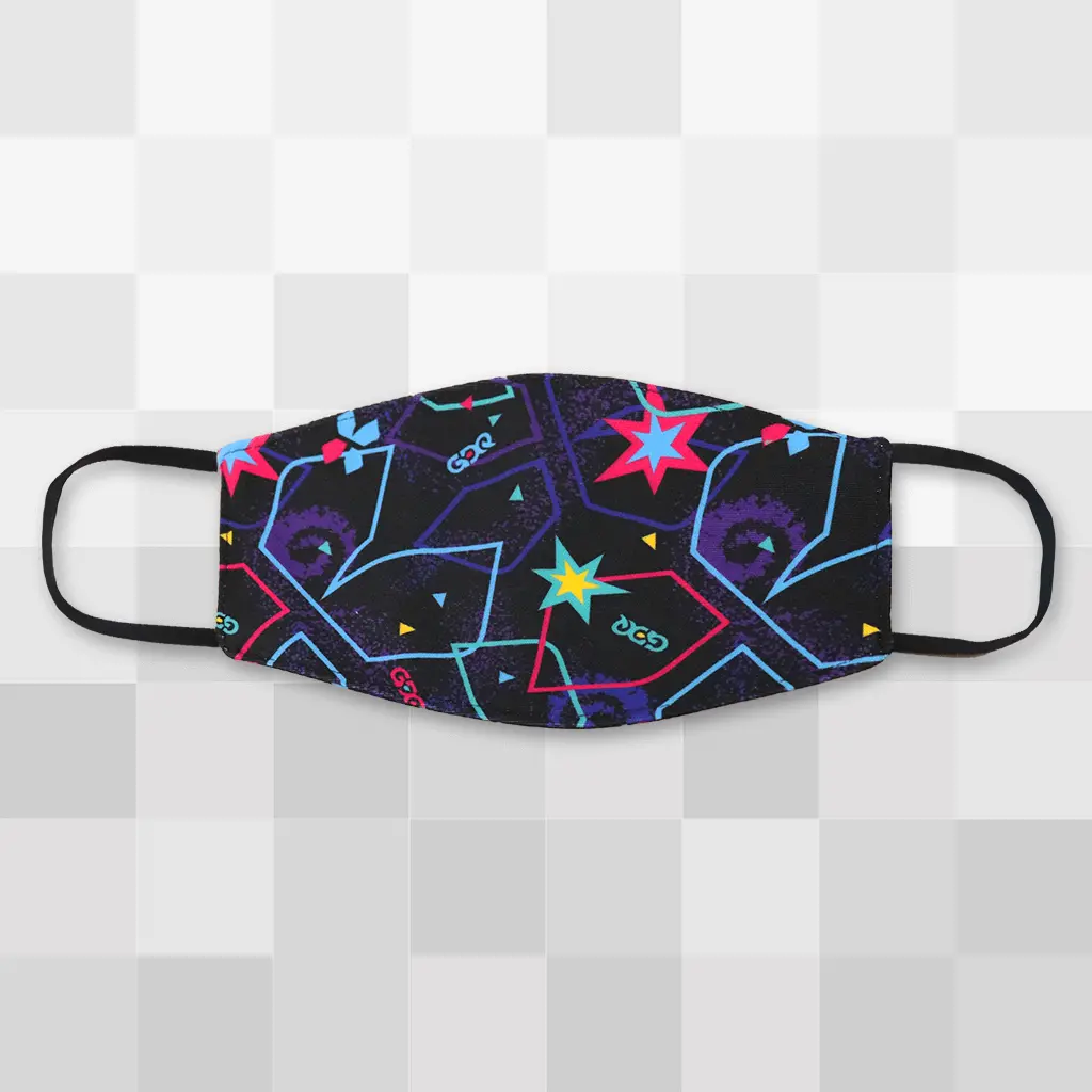 Gdq Arcade-Floor Face Mask 1