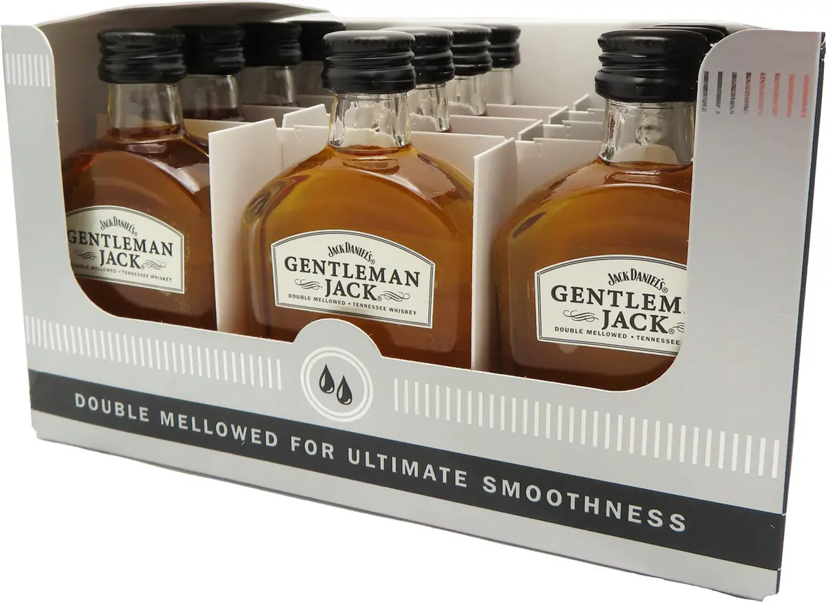 Gentleman Jack Tennessee Whiskey 50Ml 12Pk 1