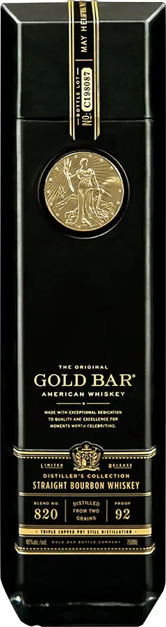 Gold Bar Double Casked Bourbon Whiskey 750Ml 1