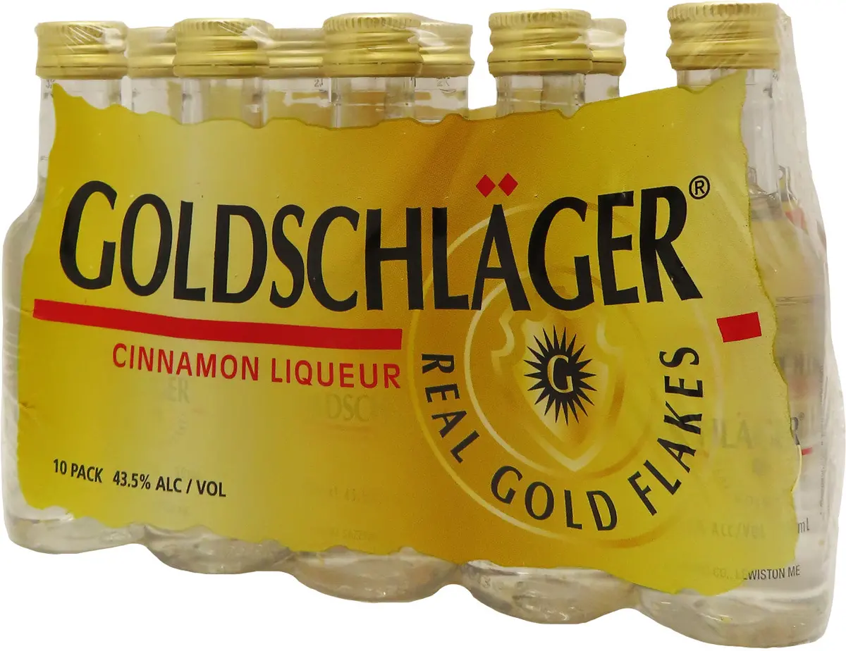 Goldschlager Cinnamon Schnapps Liqueur 50Ml 10Pk 1