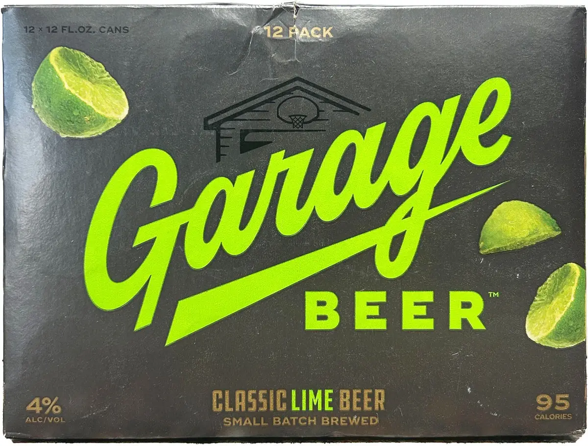 Garage Beer Lime Lager 12Pk Cans 1
