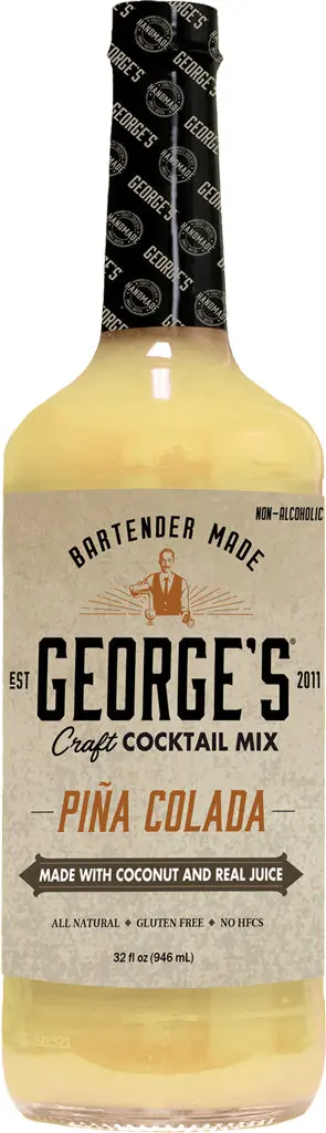 George's Pina Colada Cocktail Mix 32Oz 1