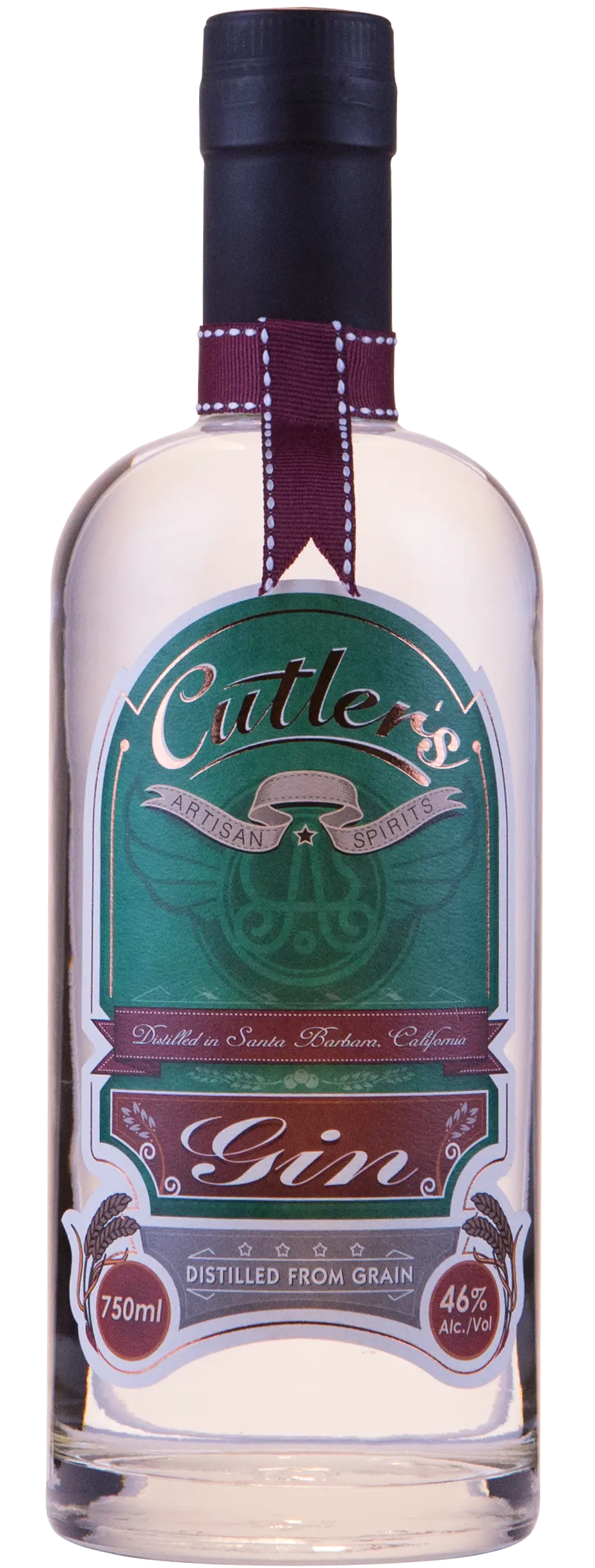 Cutler's Gin 750Ml 1