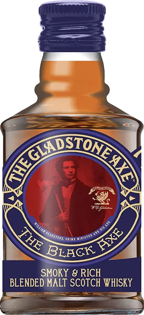 The Gladstone Axe The Black Axe Blended Malt Scotch Whisky 50Ml 1