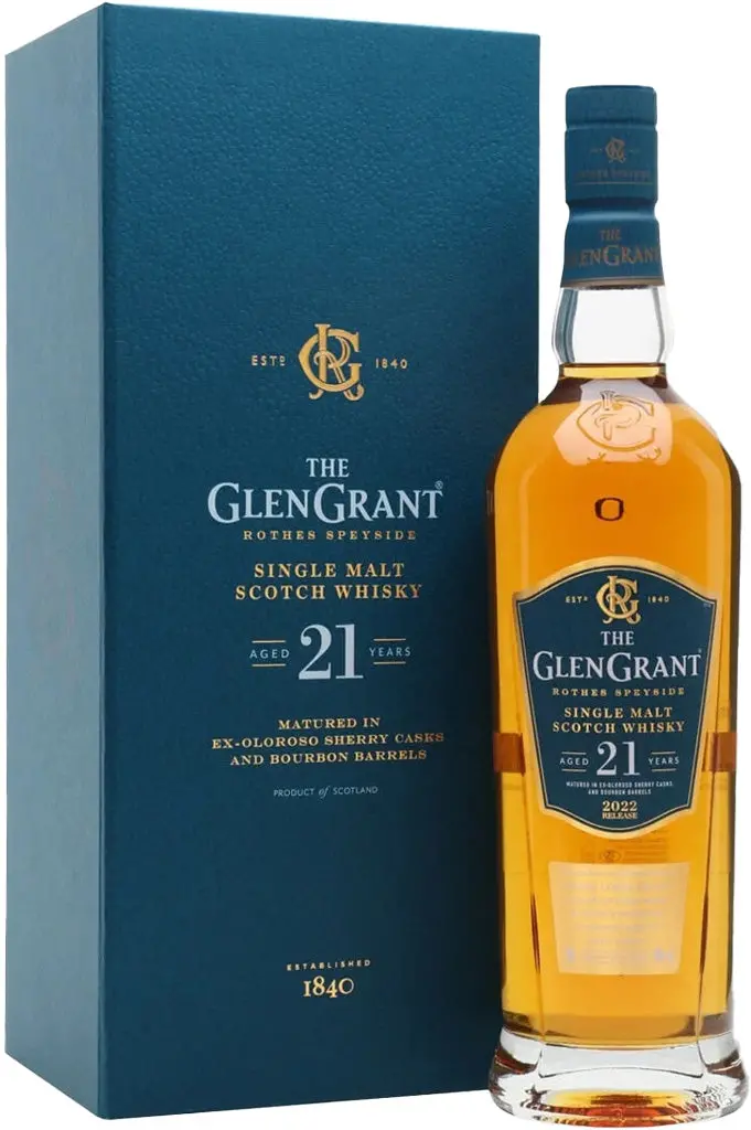 Glen Grant 21 Year Old Single Malt Whisky 750Ml 1