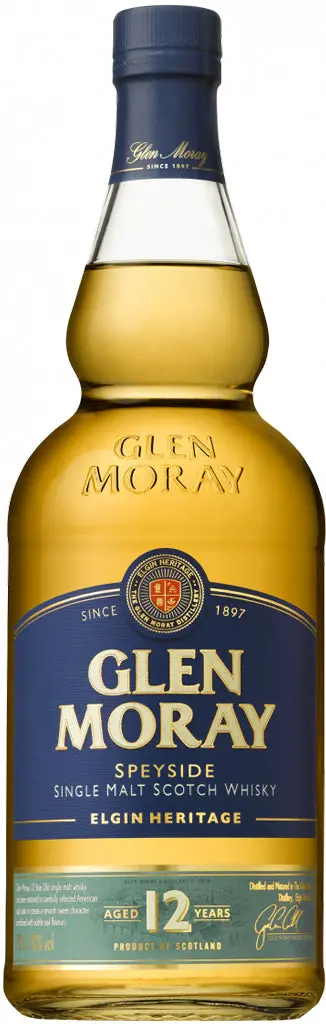 Glen Moray Single Malt Whiskey 12 Year Old 750Ml 1