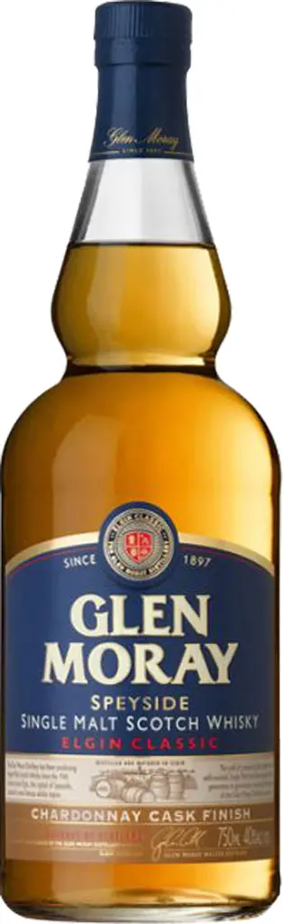 Glen Moray Chardonnay Cask Single Malt Scotch Whiskey 750Ml 1