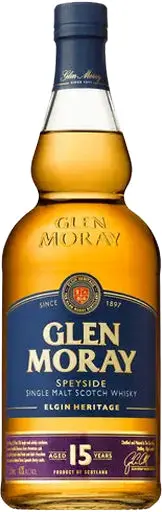 Glen Moray Single Malt Whiskey 15 Year Old 750Ml 1