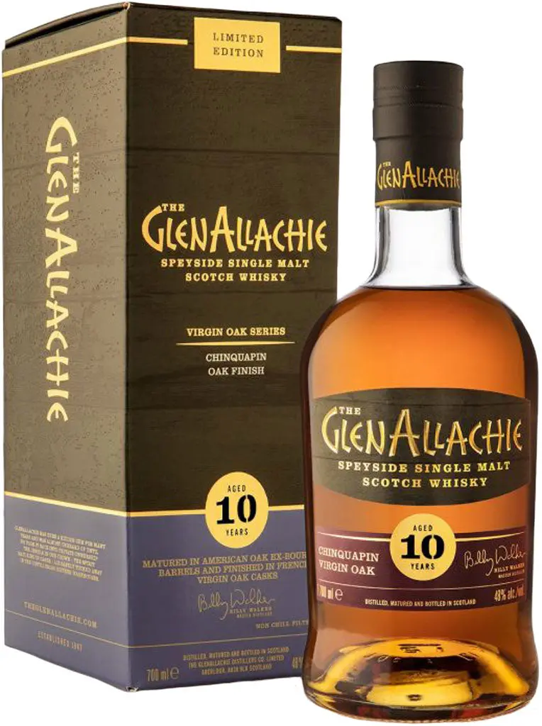 Glenallachie 10 Year Old Chinquapin Virgin Oak Single Malt Whisky 700Ml 1