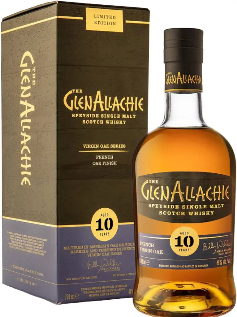 Glenallachie 10 Year Old French Virgin Oak Single Malt Whisky 700Ml 1
