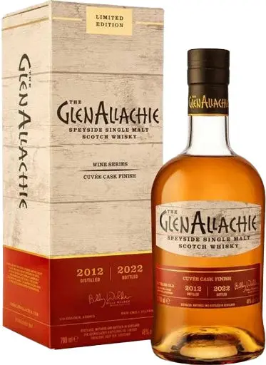 Glenallachie 10 Year Old Wine Series Cuvee Cask Finish Single Malt Whisky 2012 700Ml 1