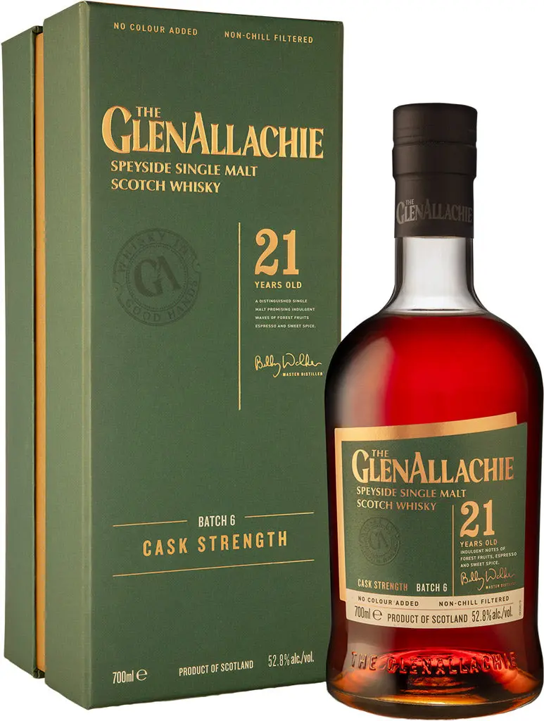 Glenallachie 21 Year Old Single Malt Whisky Batch #6 700Ml 1