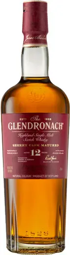 Glendronach 12 Year Old Single Malt Whisky 700Ml 1
