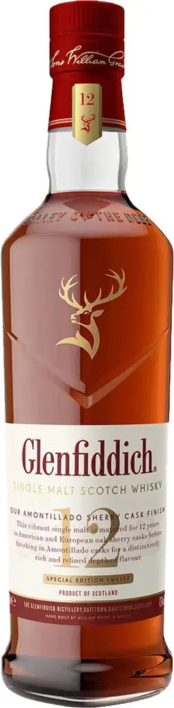 Glenfiddich 12 Year Single Malt Scotch Whisky Sherry Cask 750Ml 1