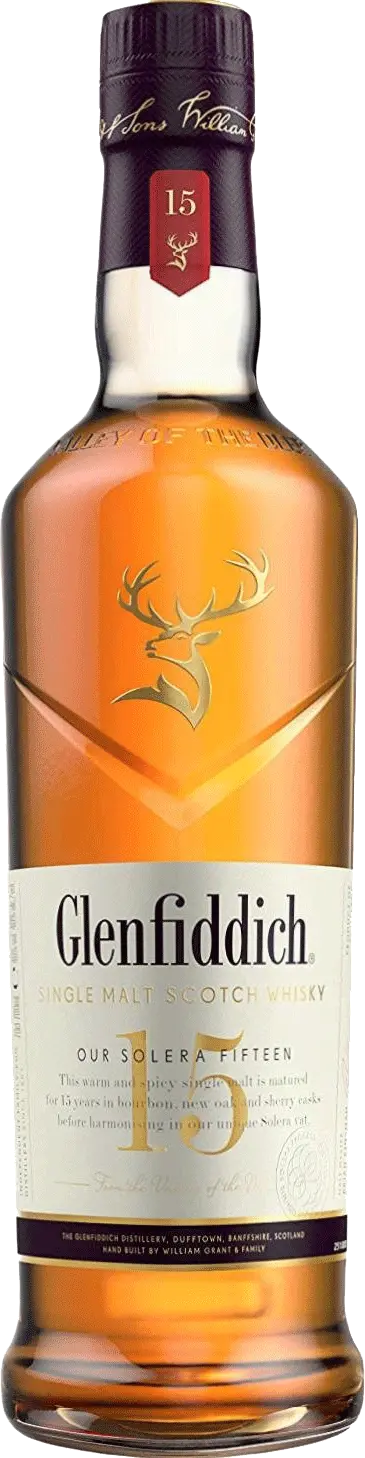 Glenfiddich 15 Year Old Single Malt Whisky 750Ml 1