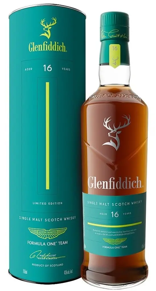 Glenfiddich Aston Martin F1 16 Year Old Single Malt Whisky 750Ml 1