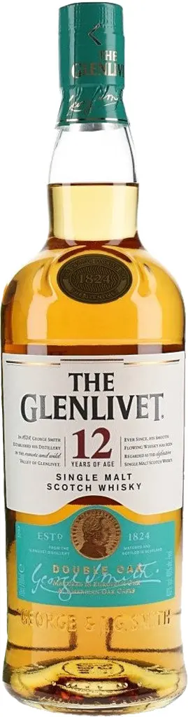 Glenlivet 12 Year Old Single Malt Whisky 1L 1