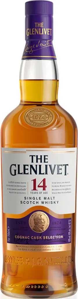 Glenlivet 14 Year Old Single Malt Whisky 750Ml 1