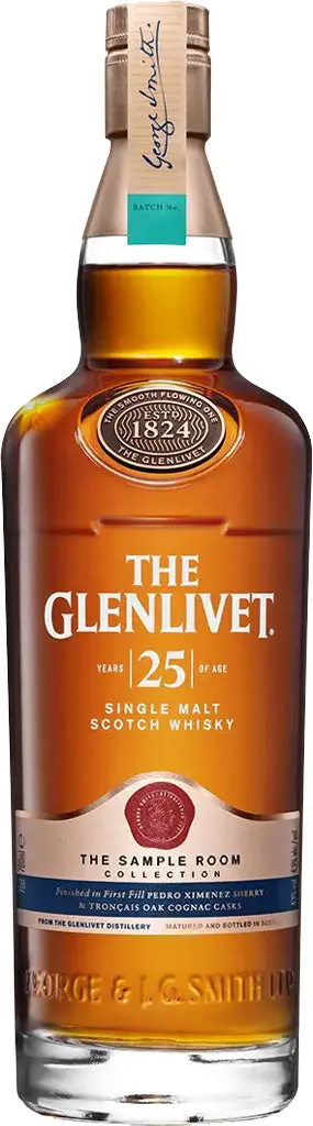 Glenlivet 25 Year Old Single Malt Whisky 750Ml 1