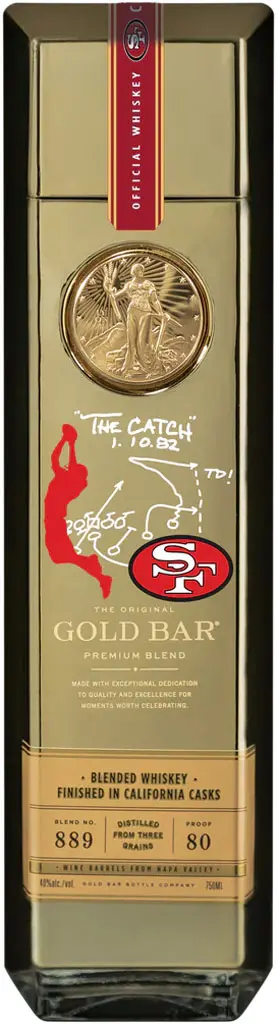 Gold Bar American Whiskey 49Er's The Catch Edition 750Ml 1