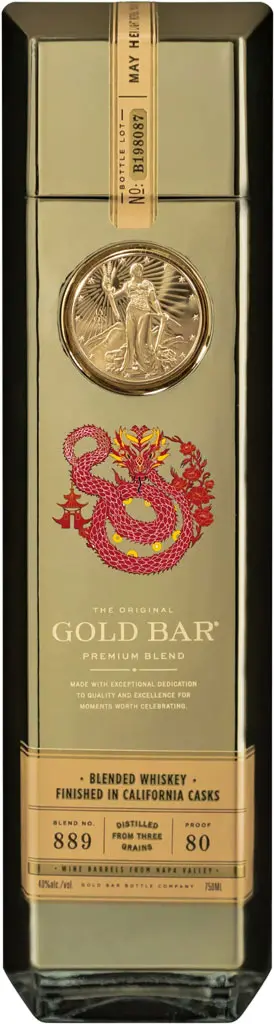 Gold Bar American Whiskey Lunar New Year Snake 750Ml 1
