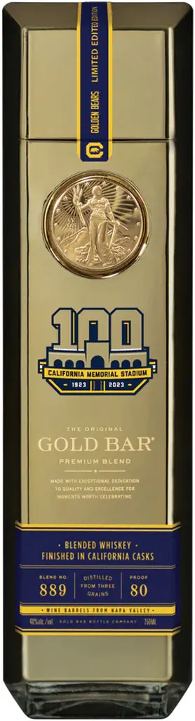 Gold Bar American Whiskey Memorial Stadium Edition 750Ml 1
