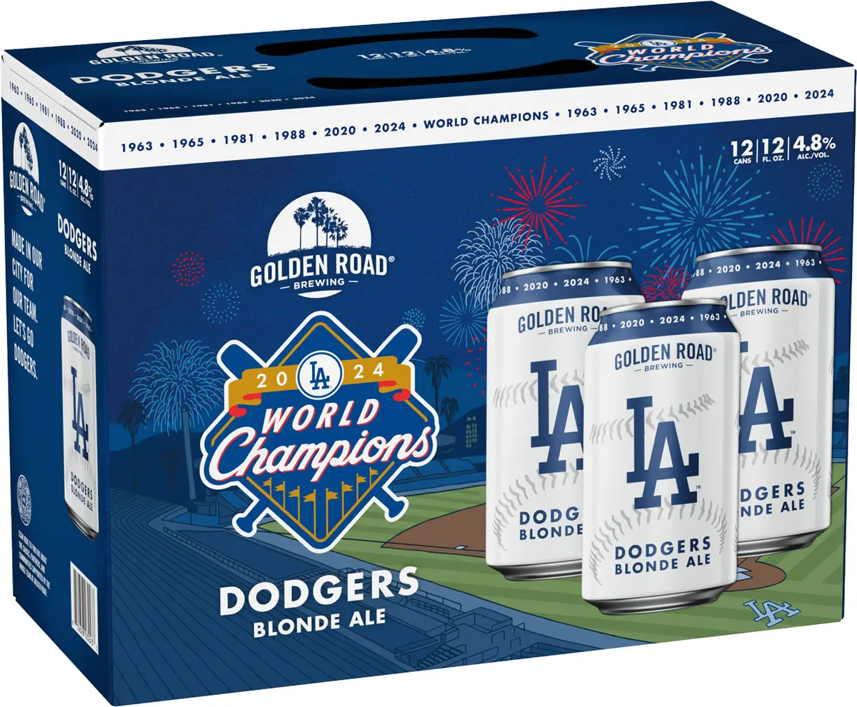 Golden Road Dodgers Blonde 12Pk Cans 1