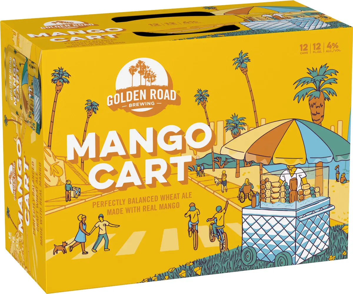 Golden Road Mango Cart 12Pk Cans 1