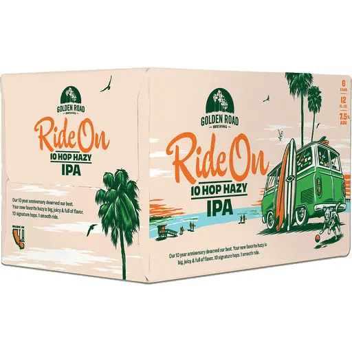 Golden Road Ride On 10 Hop Hazy 6Pk Can 1