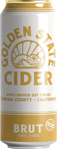 Golden State Bay Brut Unfiltered Cider 19.2Oz Can 1
