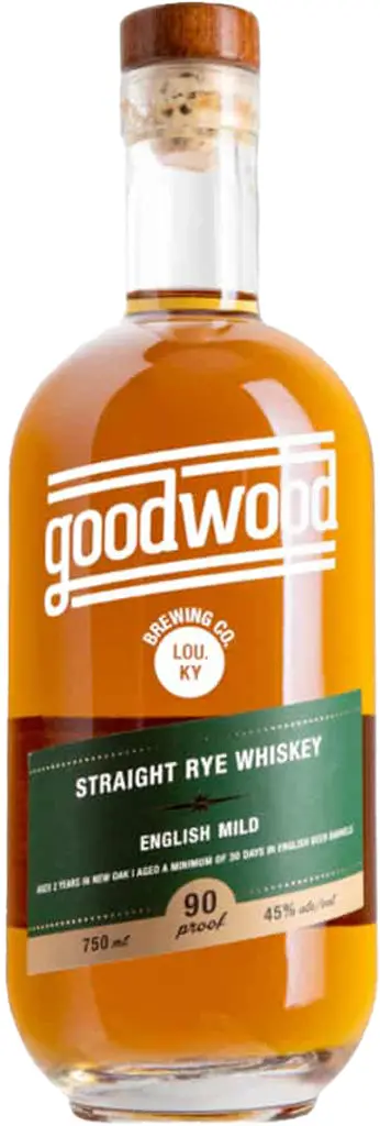Goodwood English Mild Finished Straight Rye Whiskey 750Ml 1