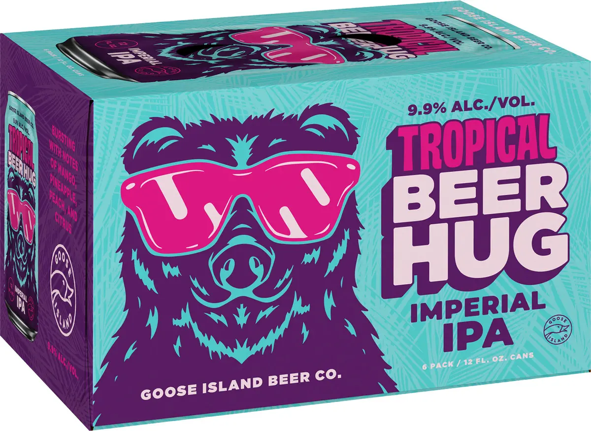 Goose Island Tropical Beer Hug 6Pk Cans 1