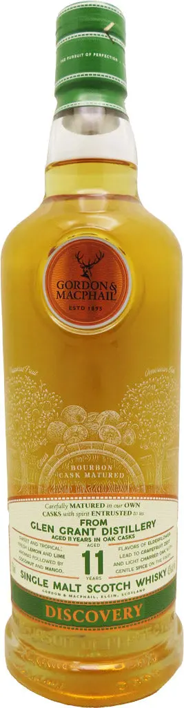 Gordon & Macphail Glen Grant 11 Year Old Single Malt Whisky 750Ml 1