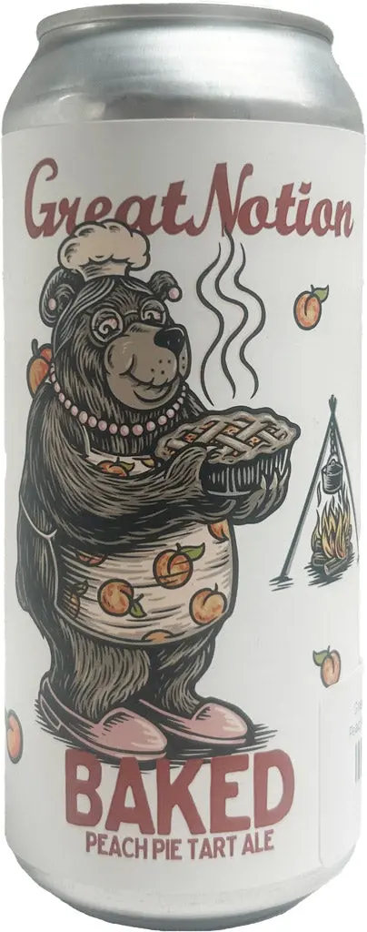 Great Notion Baked Peach Pie Tart Ale 16Oz Can 1
