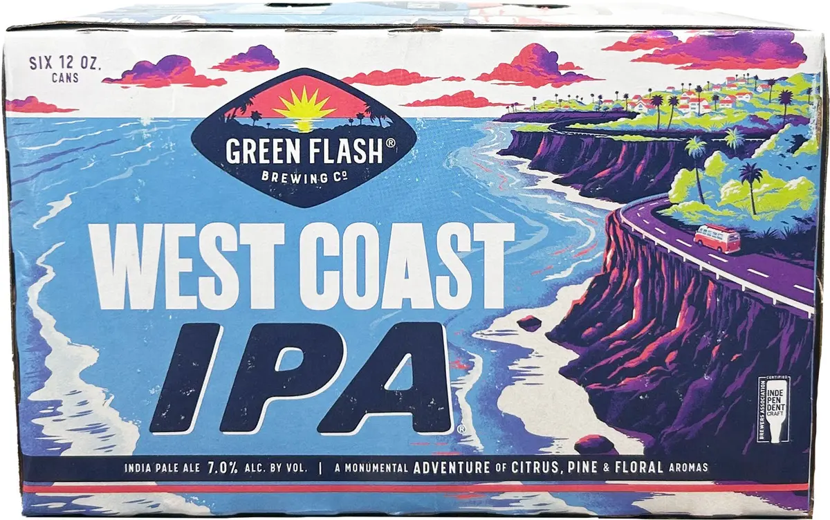 Green Flash West Coast Ipa 6Pk Cans 1